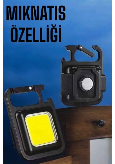 Mey İthalat Led Işık Acil Durum Işığı Çok Fonksiyonlu Mıknatıs Özelliği