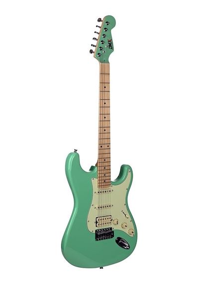 Dmx Guitars Deg100 Hss Ssg Elektro Gitar Satin Surf Green
