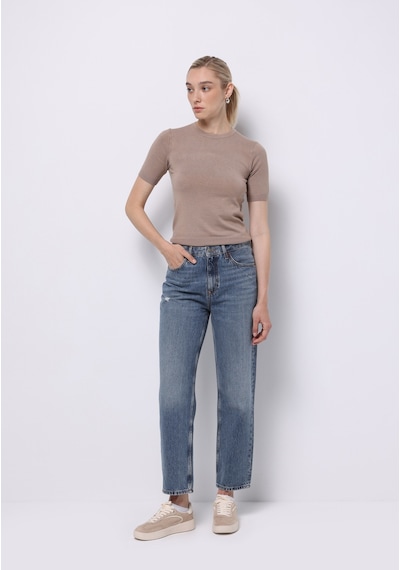 Colin's Colins Slim Fit Kadın Gri Kazak Cl1075531 Q1.v1 Tpe Gri