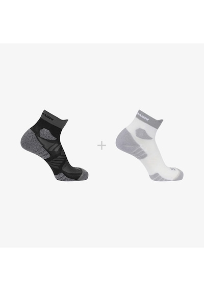 Salomon Aero Ankle 2 Pack Unisex Çorap Black Lc2627000 Beyaz