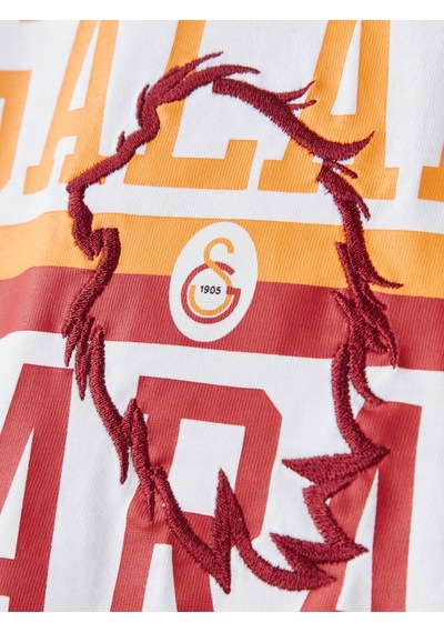 Gsstore Galatasaray Kadın T-shirt K252145 Beyaz