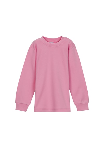 Lovetti Pembe Kız Bebek Patlı Uzun Kol Tişört Pembe