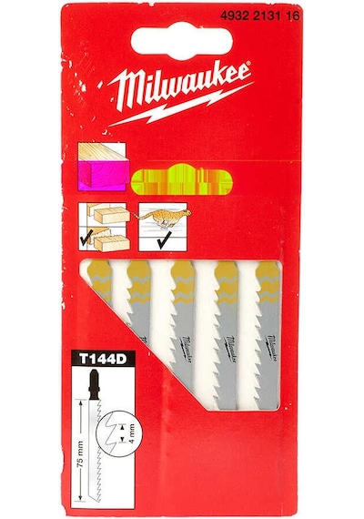 Milwaukee Dekupaj Bıçağı T144d 75 Mm Ağaç