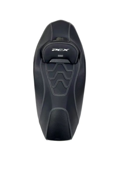 Honda Pcx 2021-2025 Uyumlu Bel Destekli Beyaz Koltuk Sele