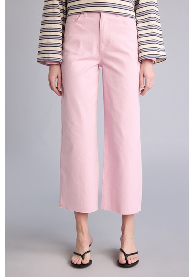 Defacto Culotte Yüksek Bel Gabardin Pantolon C7535ax26smpn47 Pembe-pn47