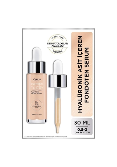 L'Oréal Paris Telescopic Lift Maskara & True Match Nude Fondöten Serum 0.5-2 Very Light - Makyajın Favorileri Seti pktmkyjfvrlrst-9584 0