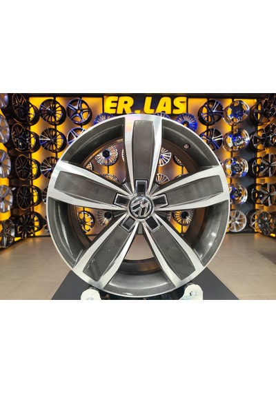 4 Adet Volkswagen  7 17 5 112 Et40 57.1 Gun Mack Jant Revize Edilmiş Takım