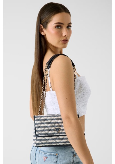 Guess Giully Iı Kadın Omuz Çantası Hwag9673200 Lacivert
