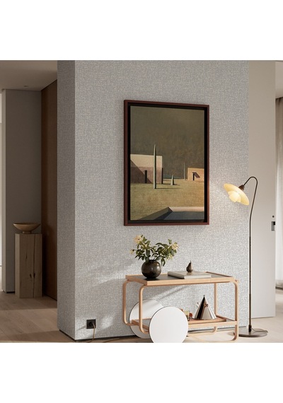 Roka 23109-1 Kendinden Desenli Kabartmalı Modern Düz Sade Duvar Kağıdı
