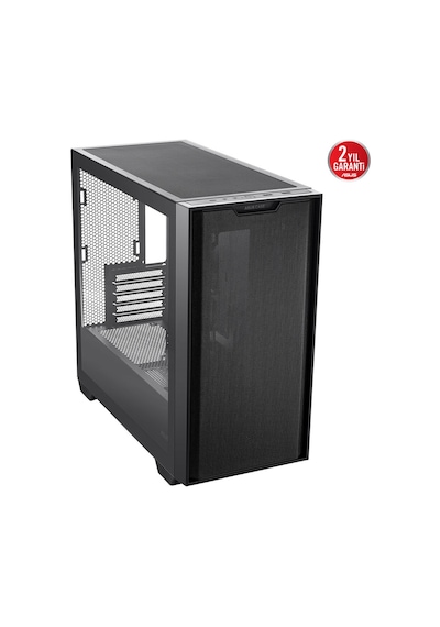 Asus A21 Plus 360 Mm Soğutucu Alanı, 380 Mm Uzunluğa Kadar Ekran Kartı Ve Standart Atx Psu Destekli Gizli Kablo Bölmeli Mıcro-atx Fanlı Kasa