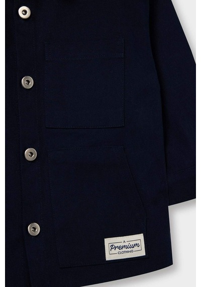 Defacto Erkek Bebek Gabardin Uzun Kollu Gömlek G6427a526spnv31 Lacivert-nv31