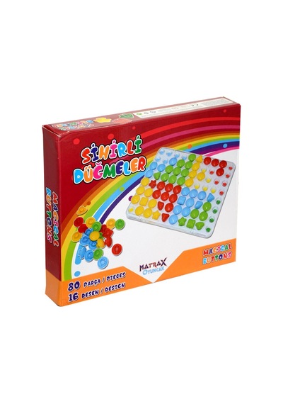 037 Sihirli Düğmeler - Oggv-892417 1 Adet