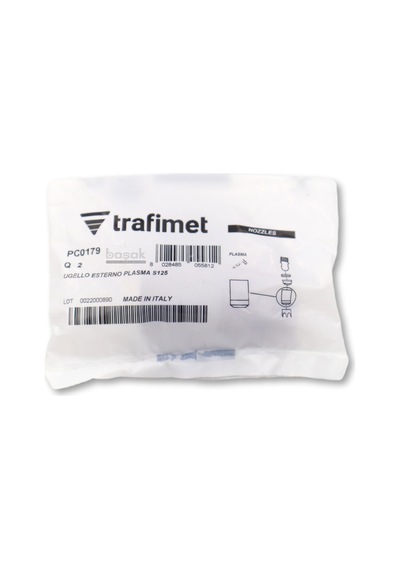 PC0179 S125 Plazma Kesim Nozulu (L : 39,5 mm) Uzun Ömürlü Trafime