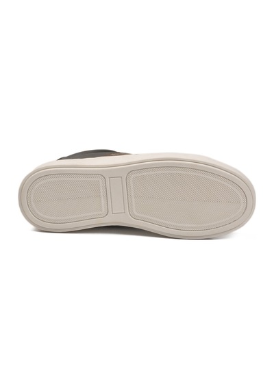 United Colors Of Benetton Siyah Beyaz Bağcıklı Kadın Sneaker Bnı-12132 G Siyah-Beyaz