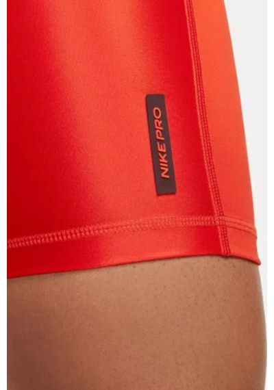 Nike Pro-mid-rise 7 Membership Biker Womens Tight Kadın Antreman Taytı Turuncu