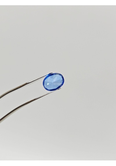 Faset Kesim Doğal Mavi Safir Taşı 1,6 Karat S035