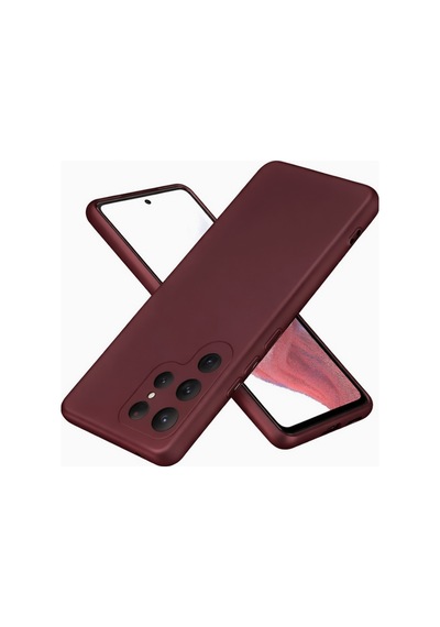 Samsung Galaxy  Uyumlu - S25 Ultra Kılıf First Silikon - Bordo