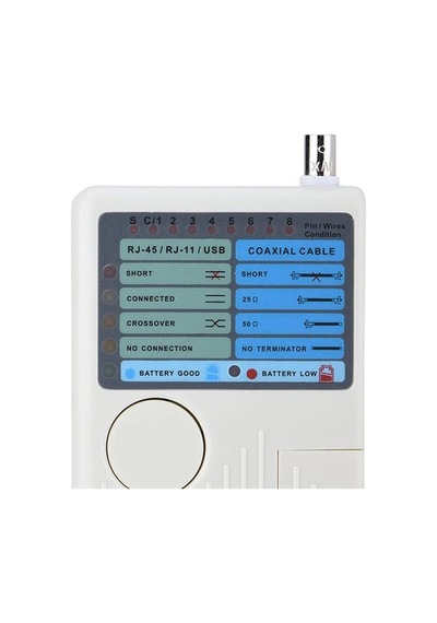 Powermaster Pm-20629 Rj11-rj45-usb-bnc Kamera Kablo Test Cihazı