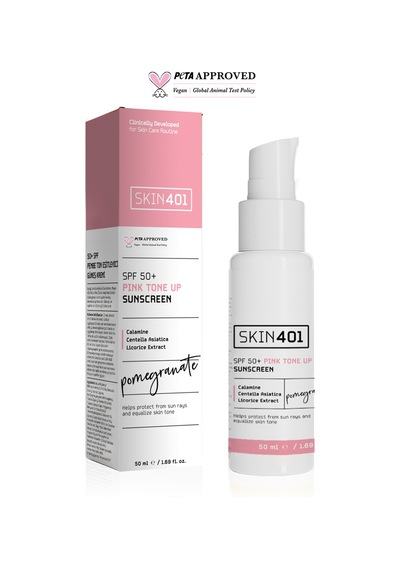 Spf50 Pembe Ton Eşitleyici Pink Tone Up Güneş Kremi 50 Ml