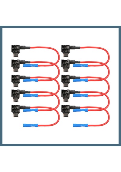 Agc Uygun Sepet Mikro Bıçak Sigorta Çoklayıcı Fuse Tap 10 Adet Agc Diğer