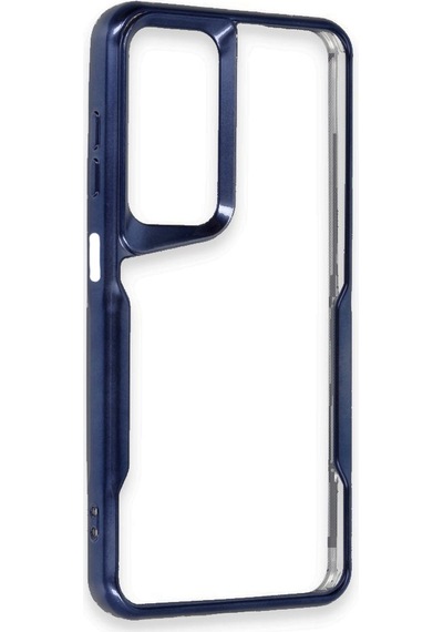 Samsung Galaxy Uyumlu A15 Boyi Seri Silikon Kapak Lacivert