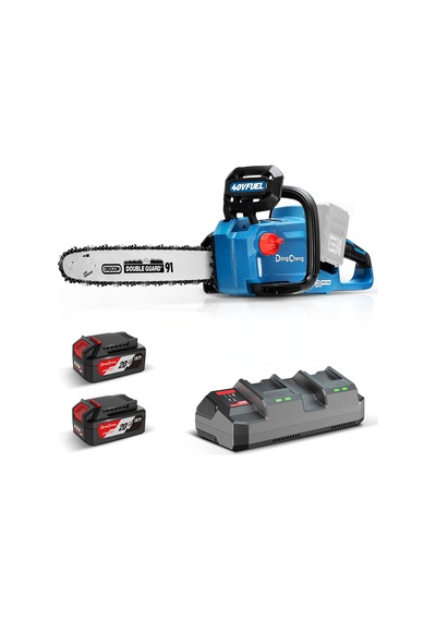 Dong Cheng DCCS40161 20V 5.0 Amper Çift Akülü 40 CM Zincirli Testere