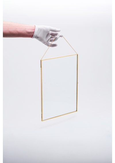 Resim & Fotoğraf Çerçeveleri Zincirli 35x25cm Pirinç & Gold