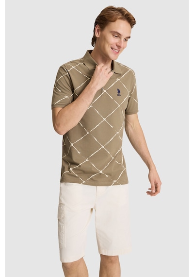 U.S. Polo Assn. U.s. Polo Assn. Erkek Haki Tişört 50326954-vr027
