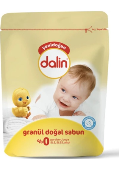 Dalin Yenidoğan Doğal Granül Sabun 1 KG