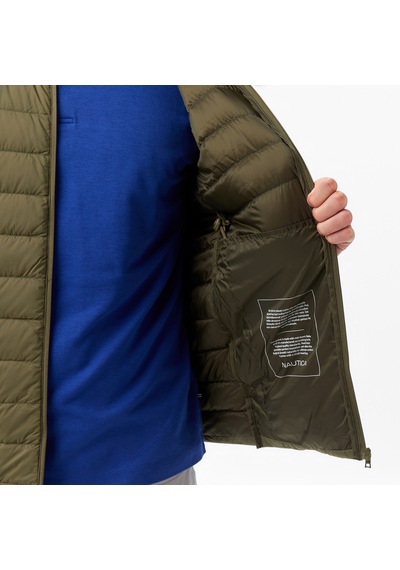 Nautica Erkek Yeşil Regular Fit Mont 033 J57041t Yeşil