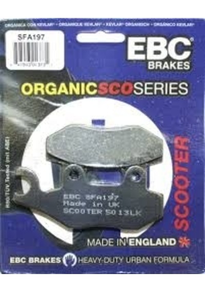 Daelim S2 250 Arka Fren Balatası Ebc Sfa197