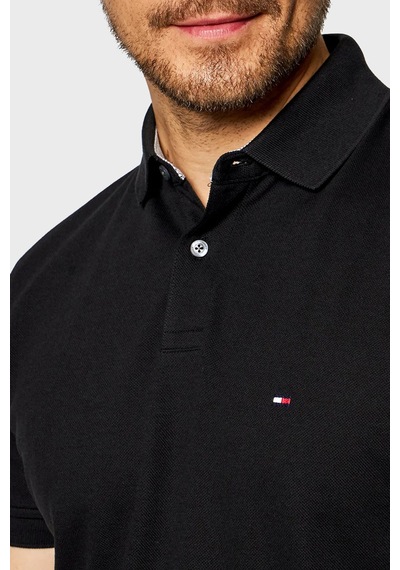 Tommy Hilfiger Erkek Polo Yaka T Shirt Mw0mw17770 Bds Siyah Siyah