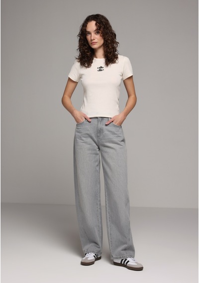Colin's Colins Baggy Fit Kadın Grey Denim Jean Pantolon Cl1081251 Q1.v1 Dn04764 Mavi