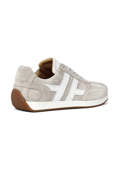 Kadın Bej Süet Deri Sneaker