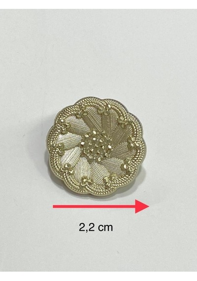 İtalyan Model Trençkot Ve Ceket Düğmesi Takımı 4'lü Set Gold 2,2