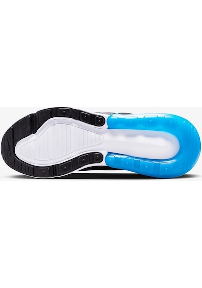 Nike Air Max 270 Ah8050-028 Siyah Mavi Erkek Sneaker Dar Kalıp Siyah - Mavi