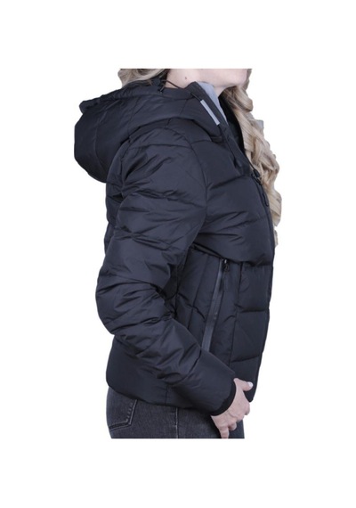 Lumberjack Apreskı Coat Siyah Kadın Kısa Kaban 100559602 Mont Siyah Siyah Siyah Siyah