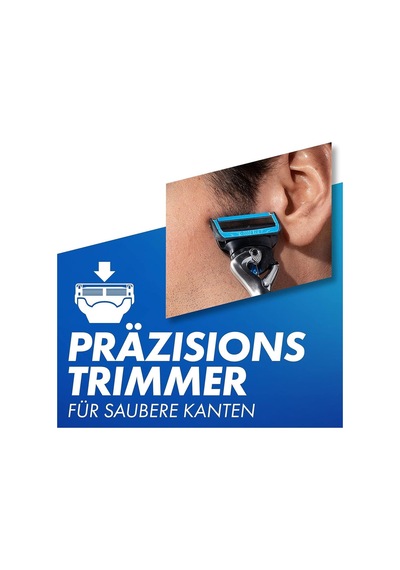 Gillette Fusion Proshield Chill 4lü Yedek Tıraş Bıçağı, Soğutucu Şeritli,