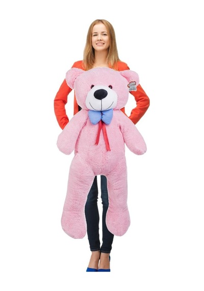 Peluş Ayı 120 Cm Dev Boy Tozpembe Aşık Ayı Özgüner Oyuncak Ayıcık Peluş Ayı 120 Cm Dev Boy Tozpembe Aşık Ayı Özgüner Oyuncak Ayıcık