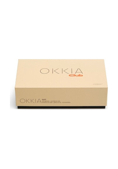Okkia Club Procıda Siyah Lens Polarize Güneş Gözlüğü Siyah