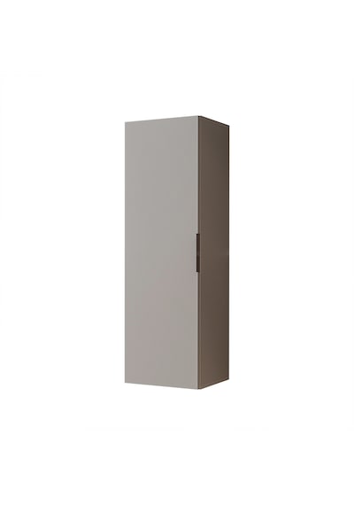 Likya Banyo Dolabı Mat Mdflam 114 Cm Banyo Boy Dolabı Kumtaşı