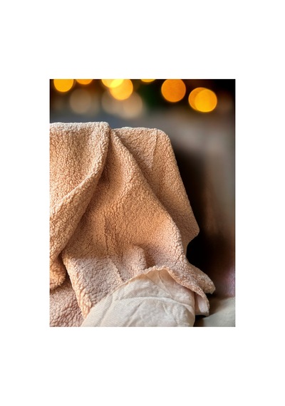 Zp Teddy İthal Kıvırcık 100x150cm, Yüksek Gramaj, Peluş Kumaş, Tekstil Pudra Pudra