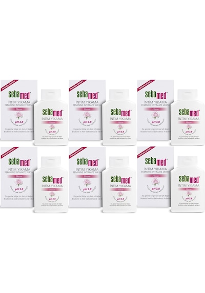 Sebamed İntim Likit 200ml Genital Bölge Temizleyici 6 Lı Set