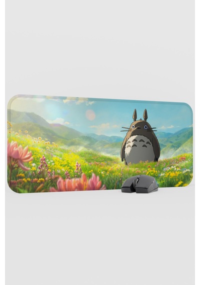 Miyazaki Anime V3 - 70x30 Xl Gaming Kauçuk Kaymaz Taban Mouse Pad Fare Altlığı
