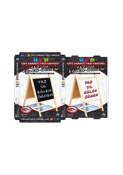 Lb Yazı Tahtası Çift Taraflı Ayaklı Mıknatıslı Yazı Tahtası Seti 110 X 60 Çok Renkli