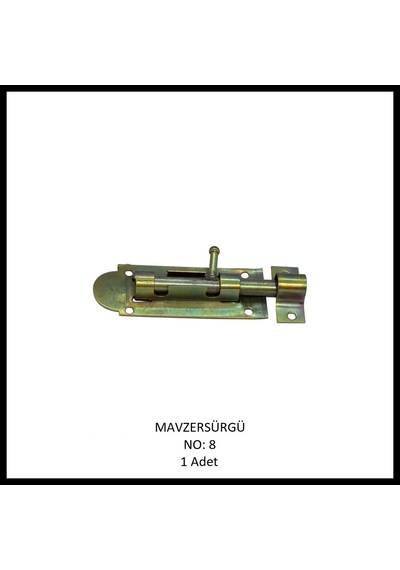 Mavzer Sürgü No: 08 Sarı