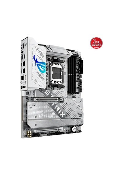 Asus Rog Strıx X870-a Gamıng Wıfı, 4xddr5, 4xm.2, Hdmı, Dp, Type-c, Wi-fi 7, Bluetooth V5.4, Am5 Sok