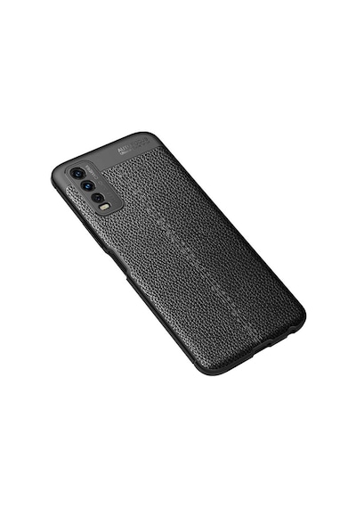 Adige Vivo Y11s Kılıf Niss Deri Görünümlü Silikon