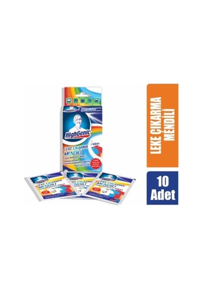 Leke Çikarıcı Mendili 10 Lü X 4 Adet - 167943174