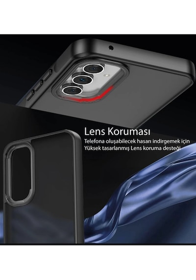 Newface Samsung Galaxy Uyumlu A05s Kılıf Elegant Kapak Semeglbl - 64 - Pudra